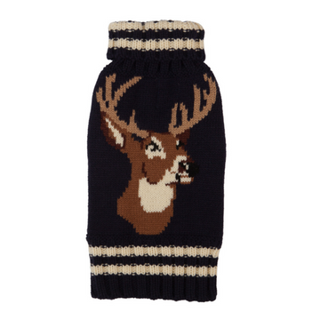 Fabdog Navy Stag Sweater andndash; Pet Empire and Supplies