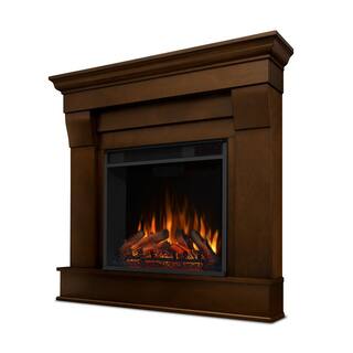 Real Flame Chateau 41 in. Corner Electric Fireplace in Espresso 5950E-E