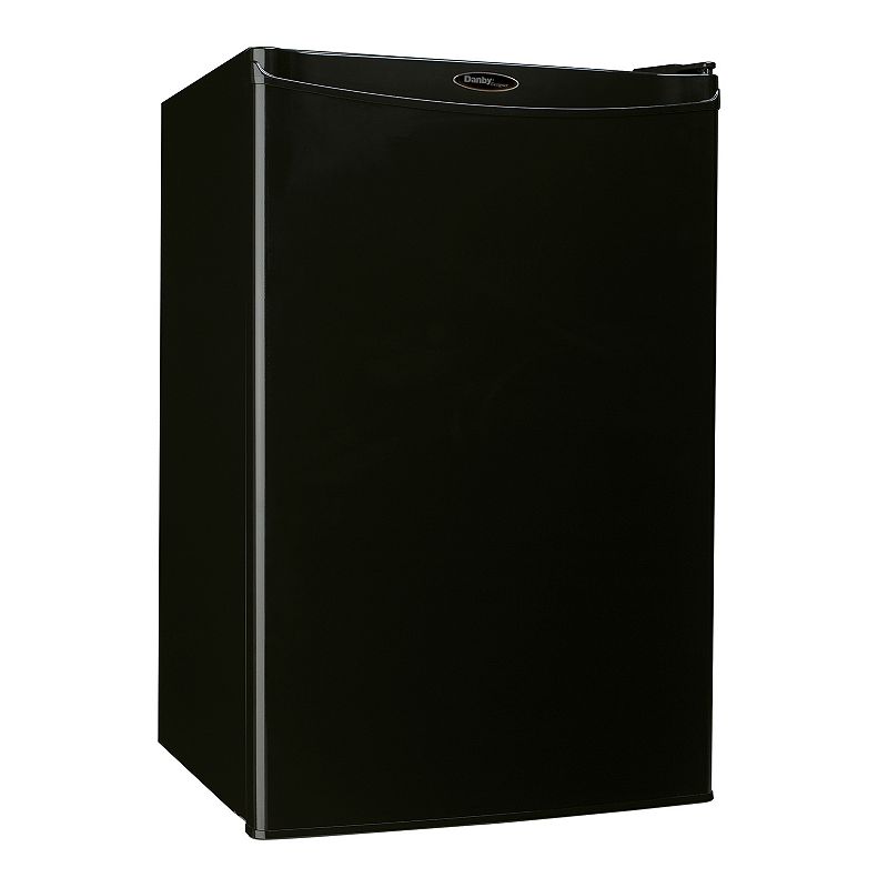 Danby DAR044A4BDD-6 2.6 Cubic Feet Compact Freestanding Refrigerator， Black