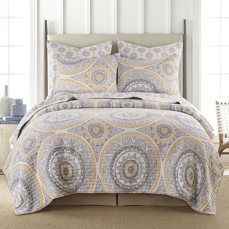 Levtex Home Luiza Ochre Quilt Set with Shams