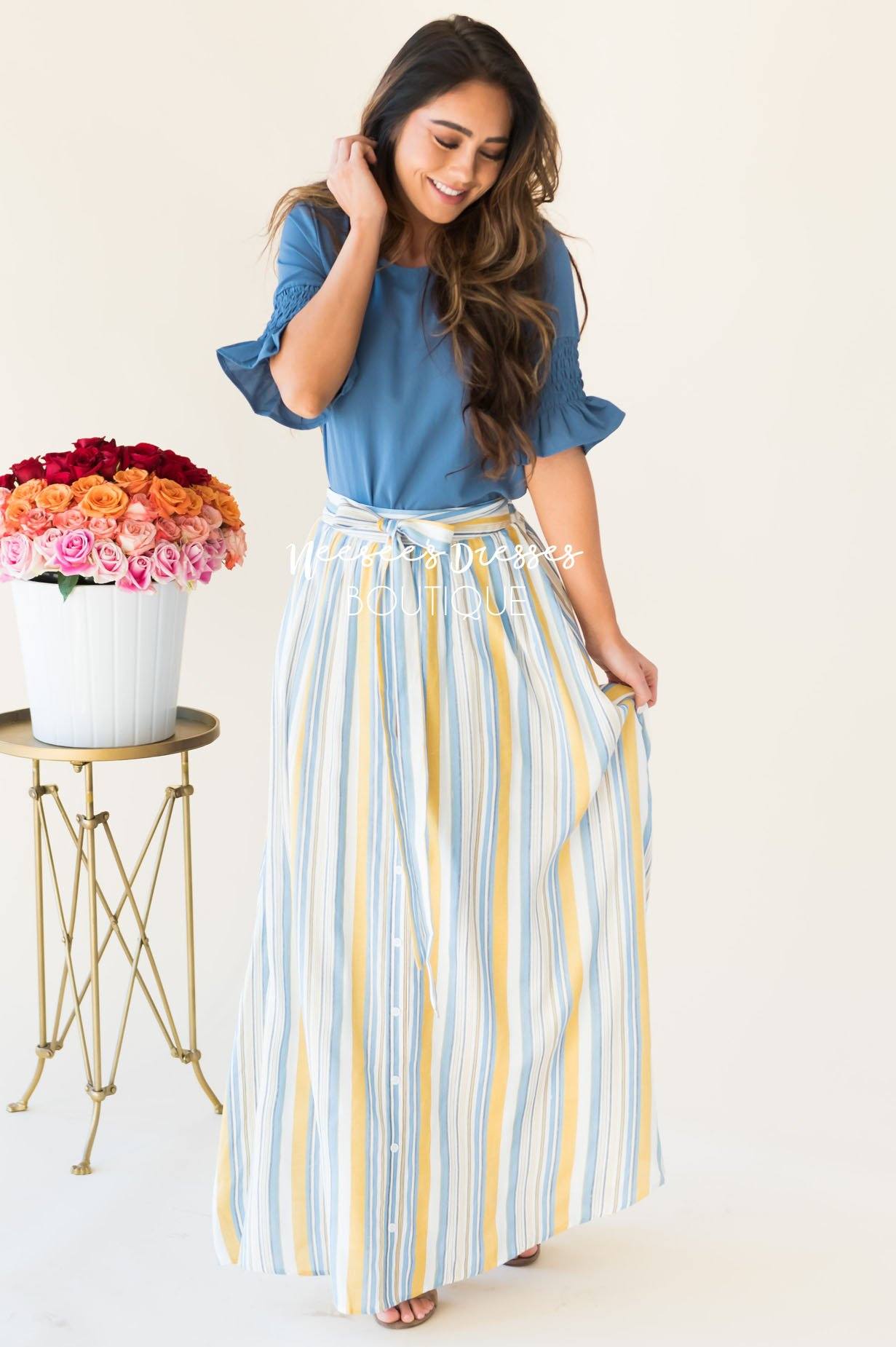 Charmed and Classy Maxi Skirt