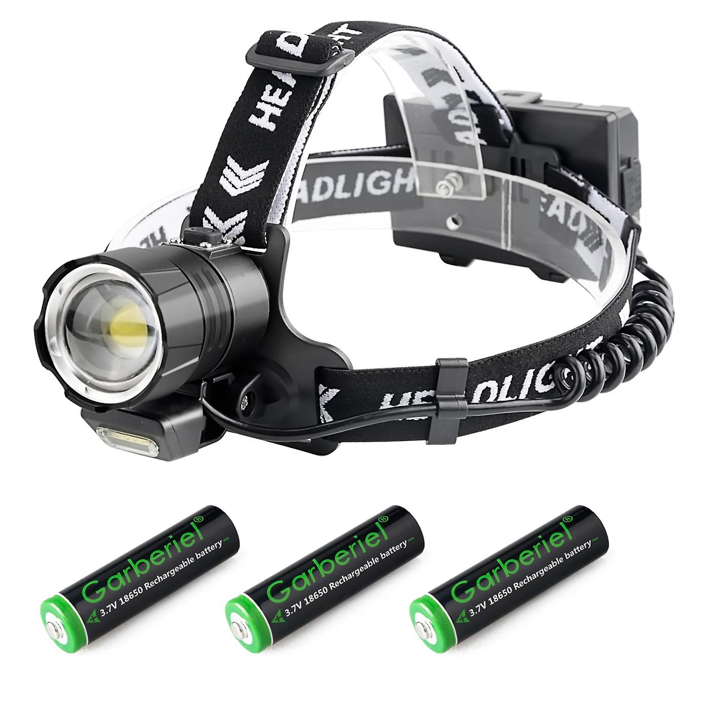 Rechargeable 99000lm P90+cob Headlamp