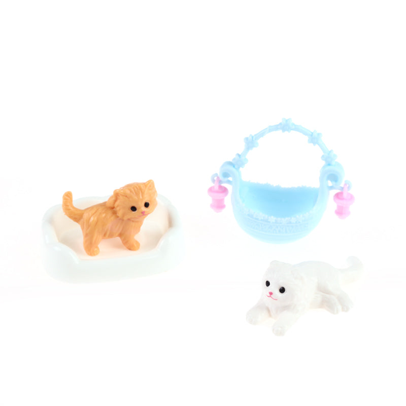 Doll Pet Cat Accessories Dollhouse Furniture Cute Toys for Barbies Miniature