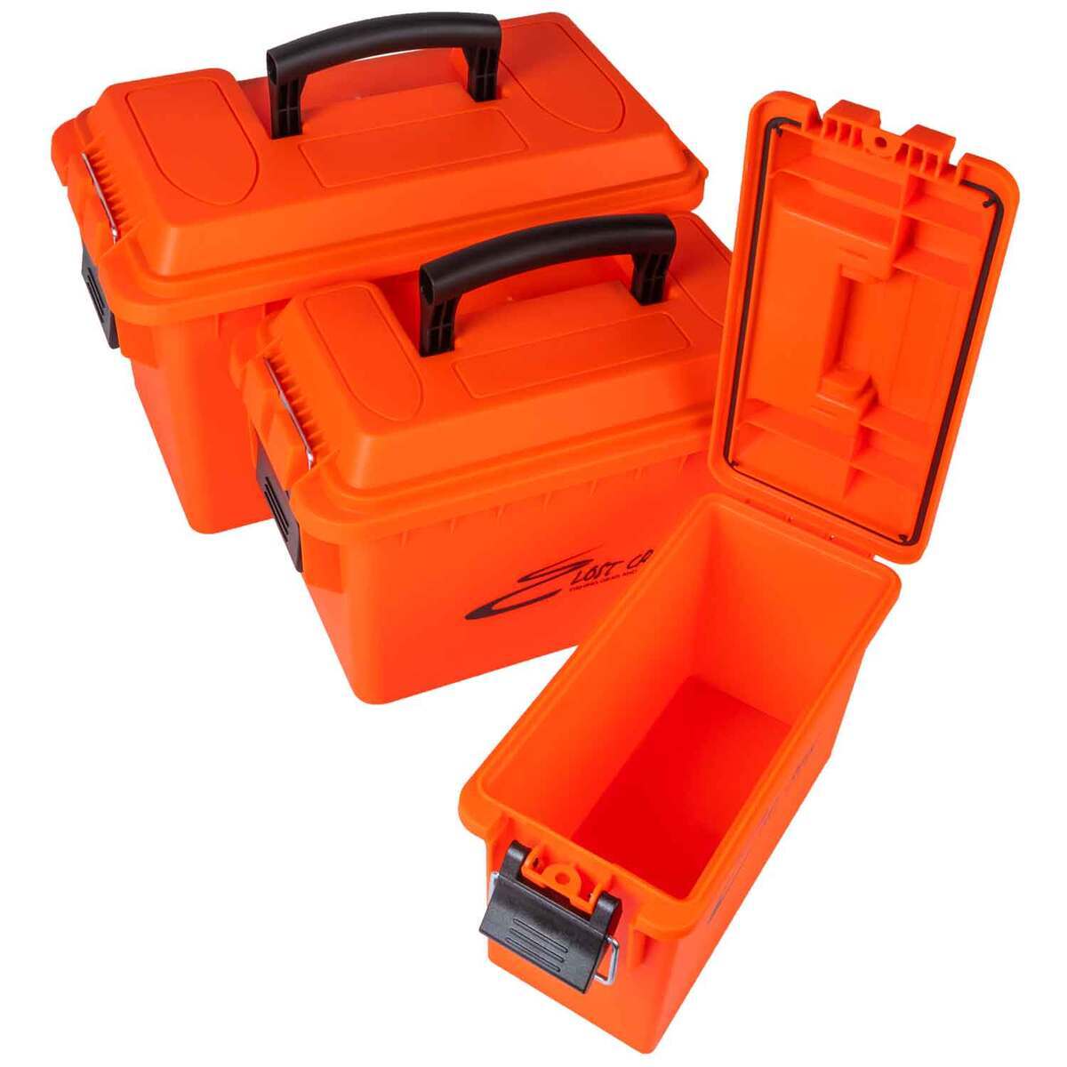 Lost Creek 3pc Dry Storage Box Set  Orange