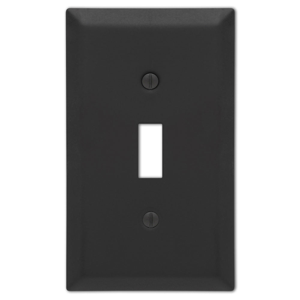 WALLPLATE CNTURY 1T BLK