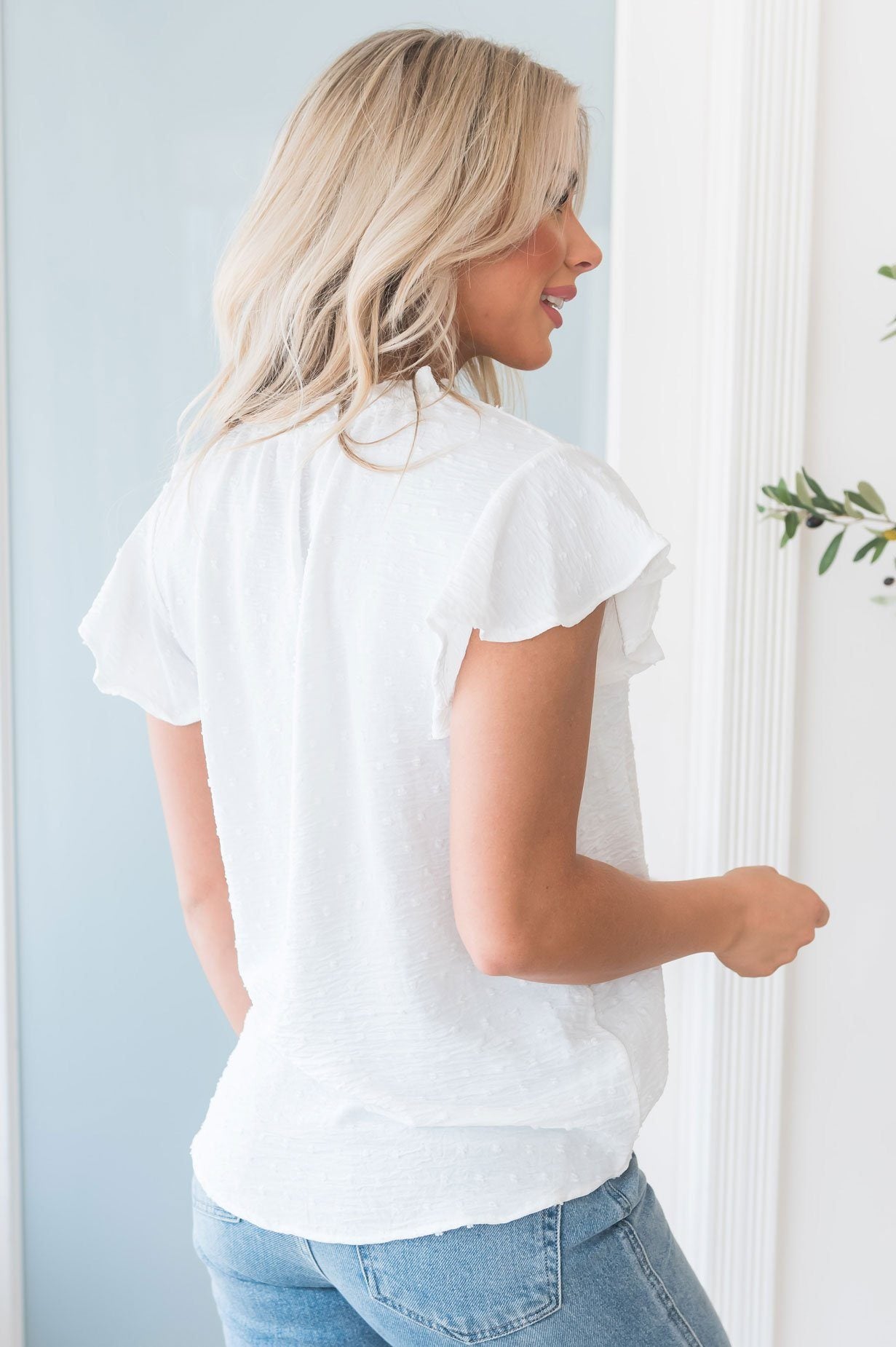 Unwritten Wishes Modest Blouse