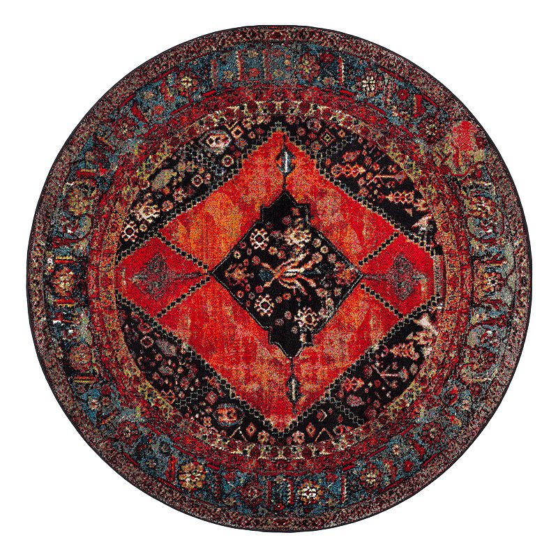 Safavieh Vintage Hamadan Aemon Framed Medallion Rug