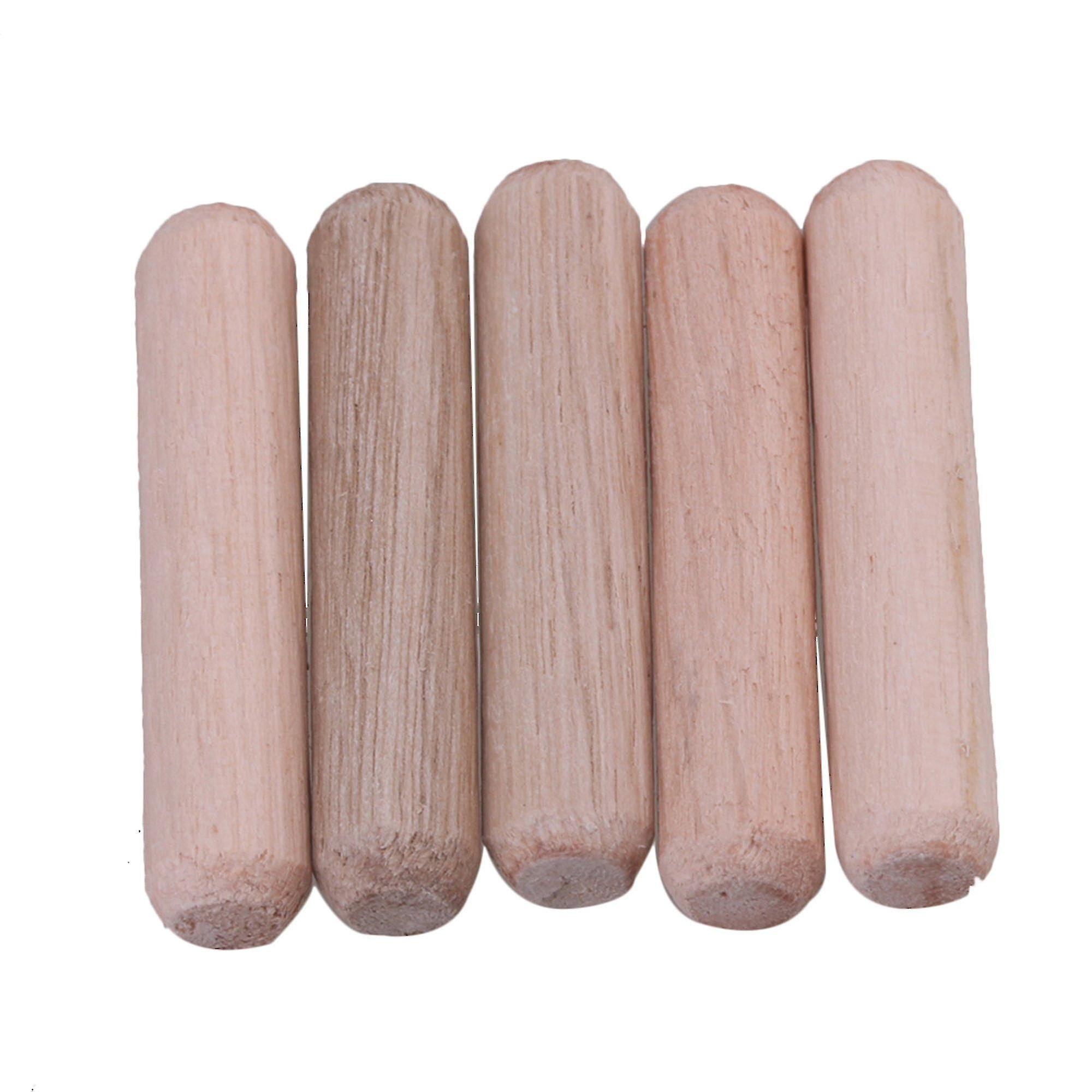 1000x Diy Eucalyptus Dowel Grooved Wood Pin Rod 3cm