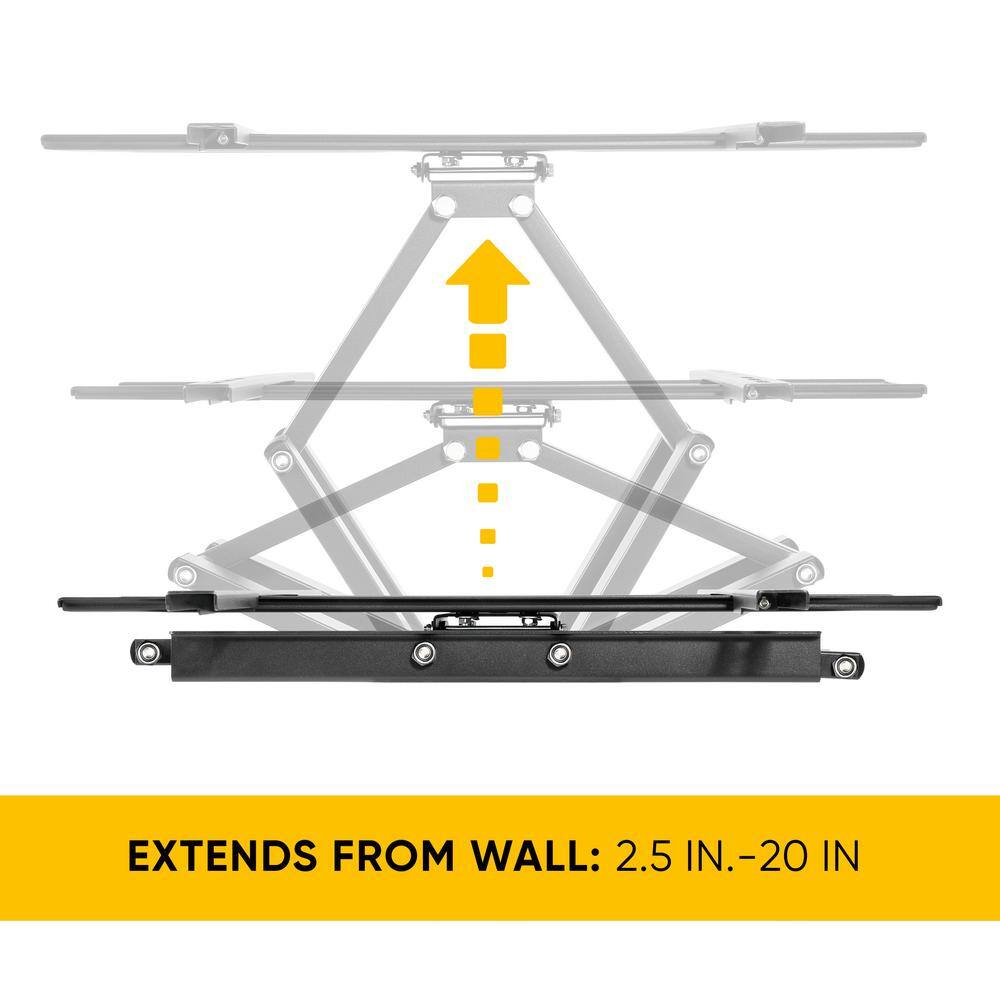 Atlantic Full Motion Outdoor TV Mount for 37 in. to 80 in. 63607422