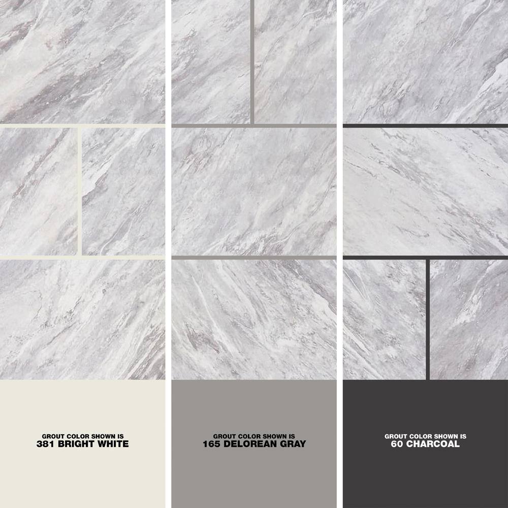 Daltile Newgate Gray Marble Matte 12 in. x 24 in. Glazed Ceramic Floor and Wall Tile (15.04 sq. ft.Case) NW071224HD1PV