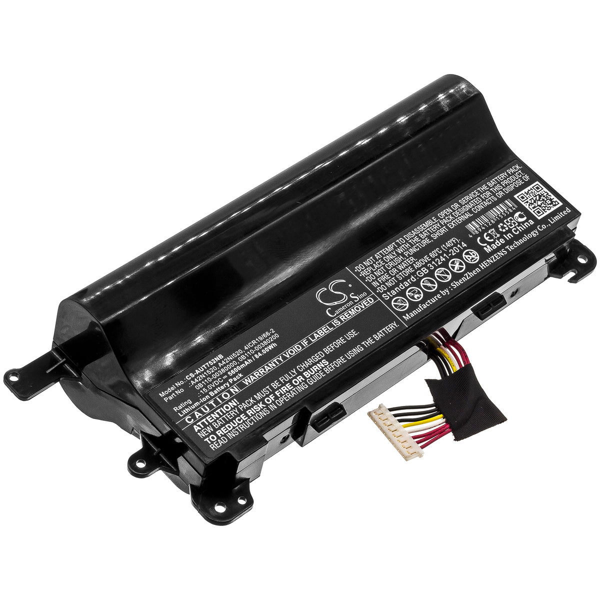 Asus G752VS G752VSBA184T G752VSBA185T G752VSBA1 Replacement Battery BatteryClerkcom Laptop and Notebook