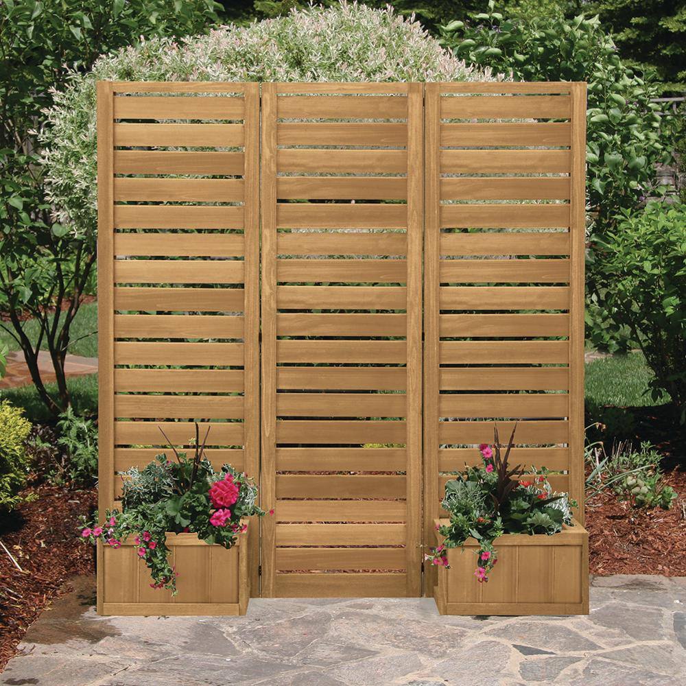 Yardistry 5' x 5' Wood Privacy Screen YM11703