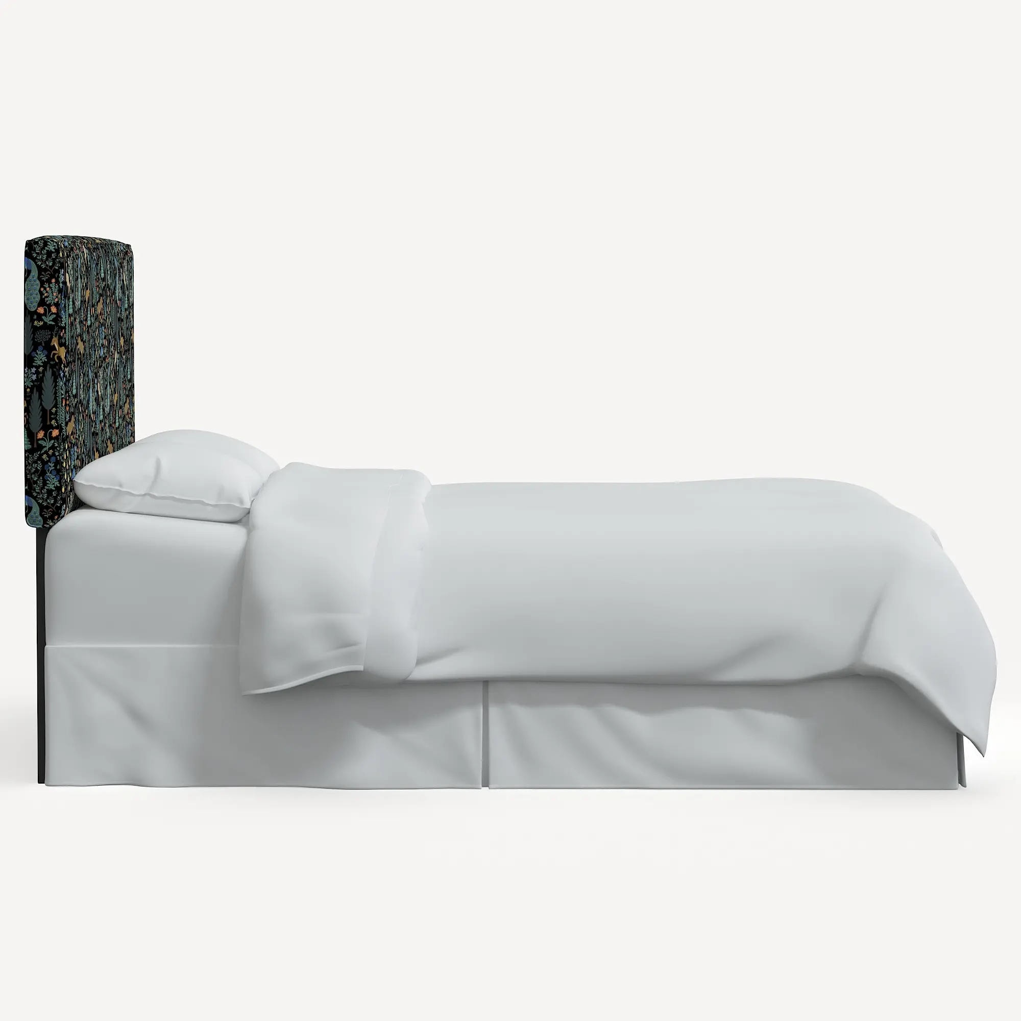 Rifle Paper Co Elly Menagerie Black Twin Headboard