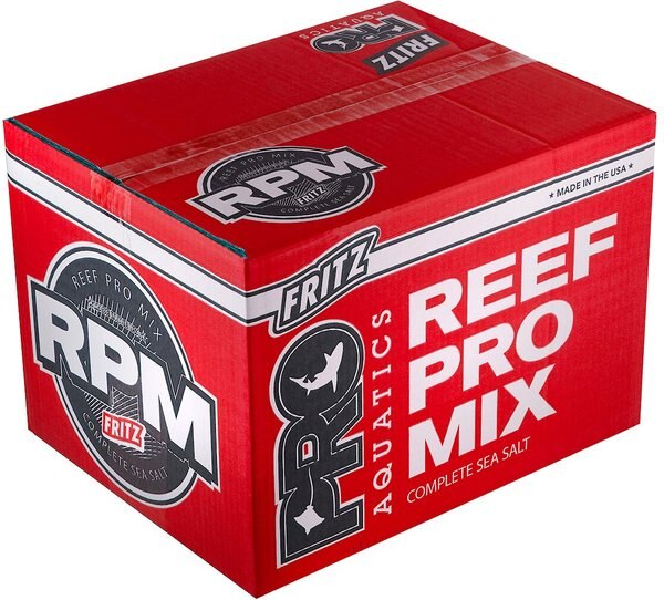 Fritz ProAquatics Reef Pro Mix Redline Complete Aquarium Sea Salt， 55-lb box