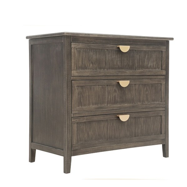 3 Drawer Wooden Cabinet Suitable for Bedroom， Living Room - - 37834894