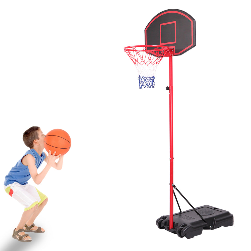 Ktaxon Portable Kids Basketball Hoop， 5.2ft -7.2ft Height Adjustable