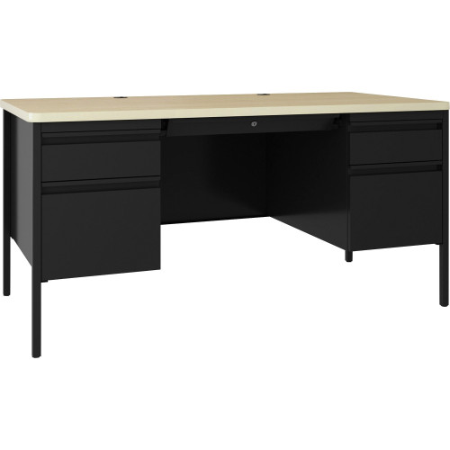 Lorell Fortress Double-pedestal Teacher's Desk (03155)