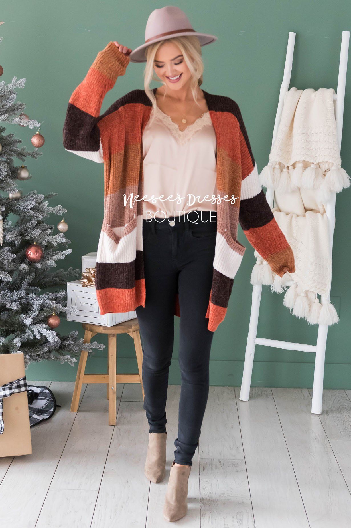 Adventures Ahead Chenille Cardigan