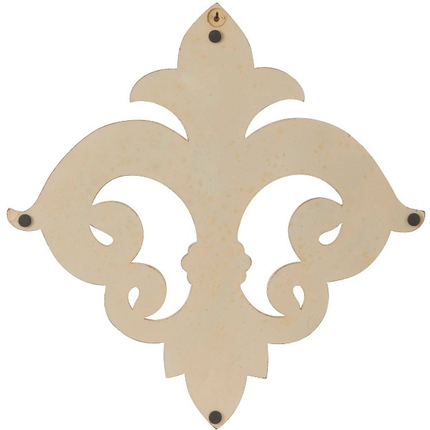 Wooden Fleur De Lis Carved Wall Decor Olivia amp May