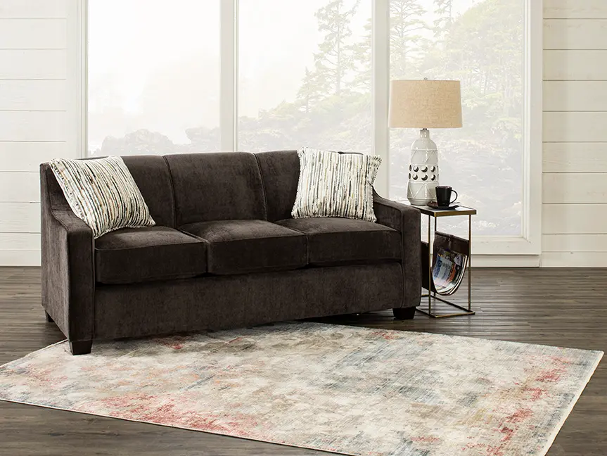 Marinette Dark Brown Convertible Full Sleeper Sofa