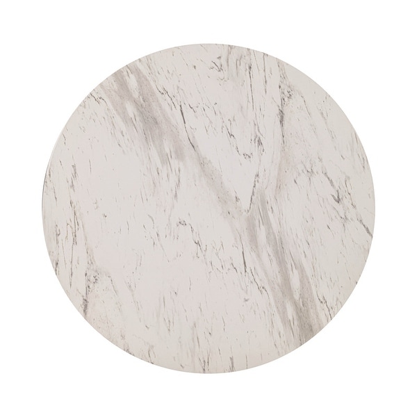 Mimi White Marble Coffee Table