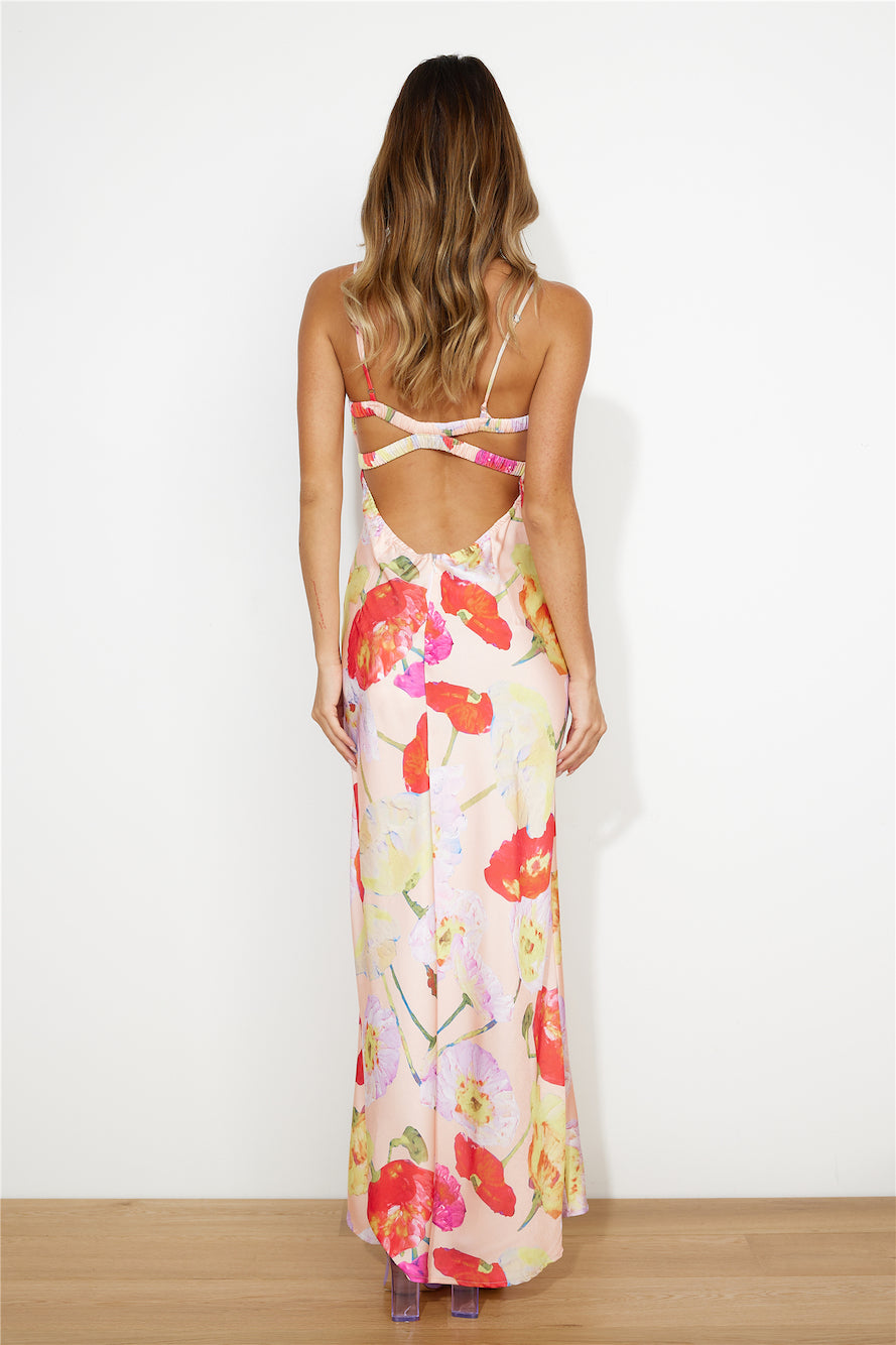 Summertime Lover Maxi Dress Pink