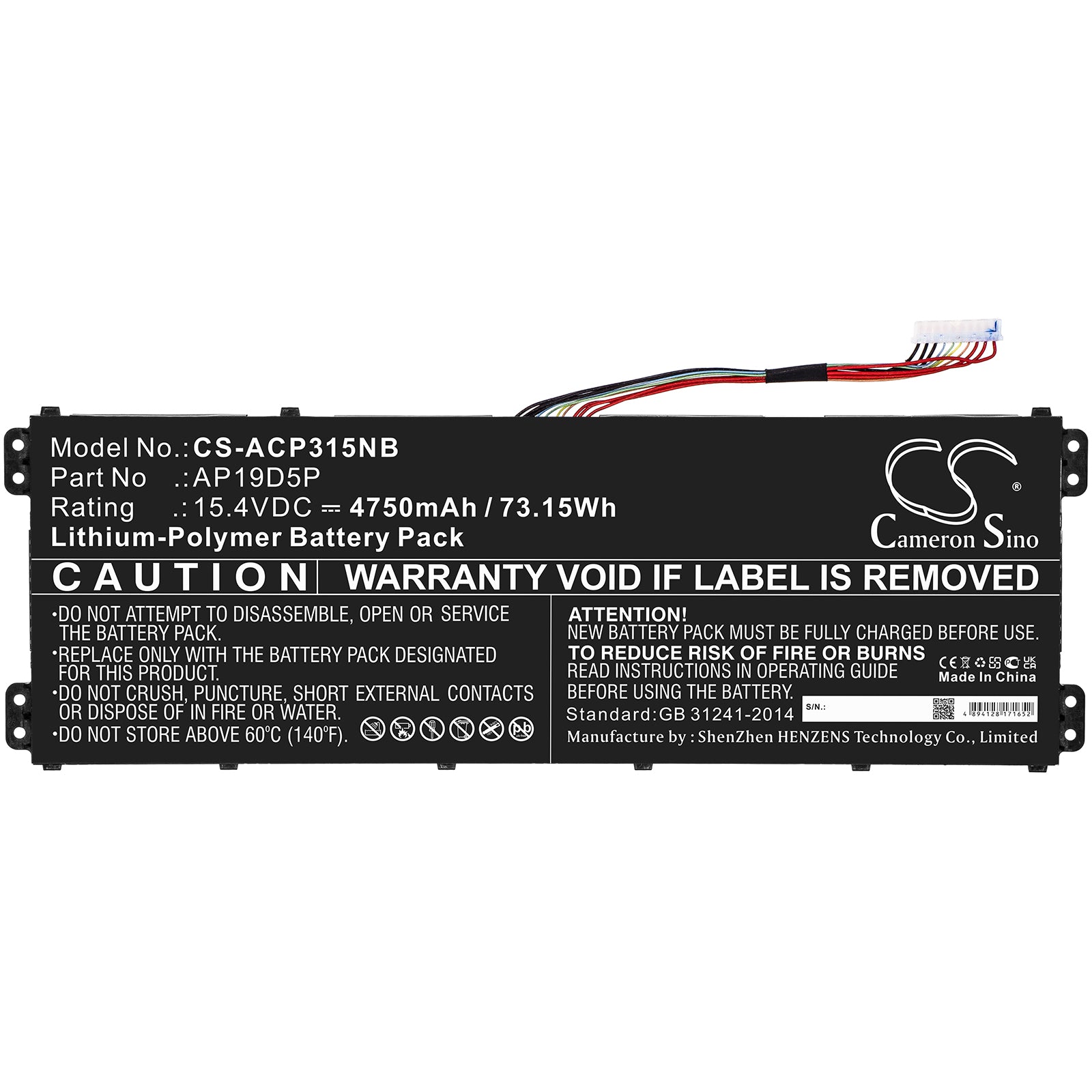 Acer Conceptd 3 Cn3157172j3 Conceptd 3 Cn31571 Replacement Battery BatteryClerkcom Laptop and Notebook