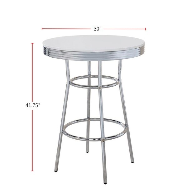 30-inch Round Bar Table