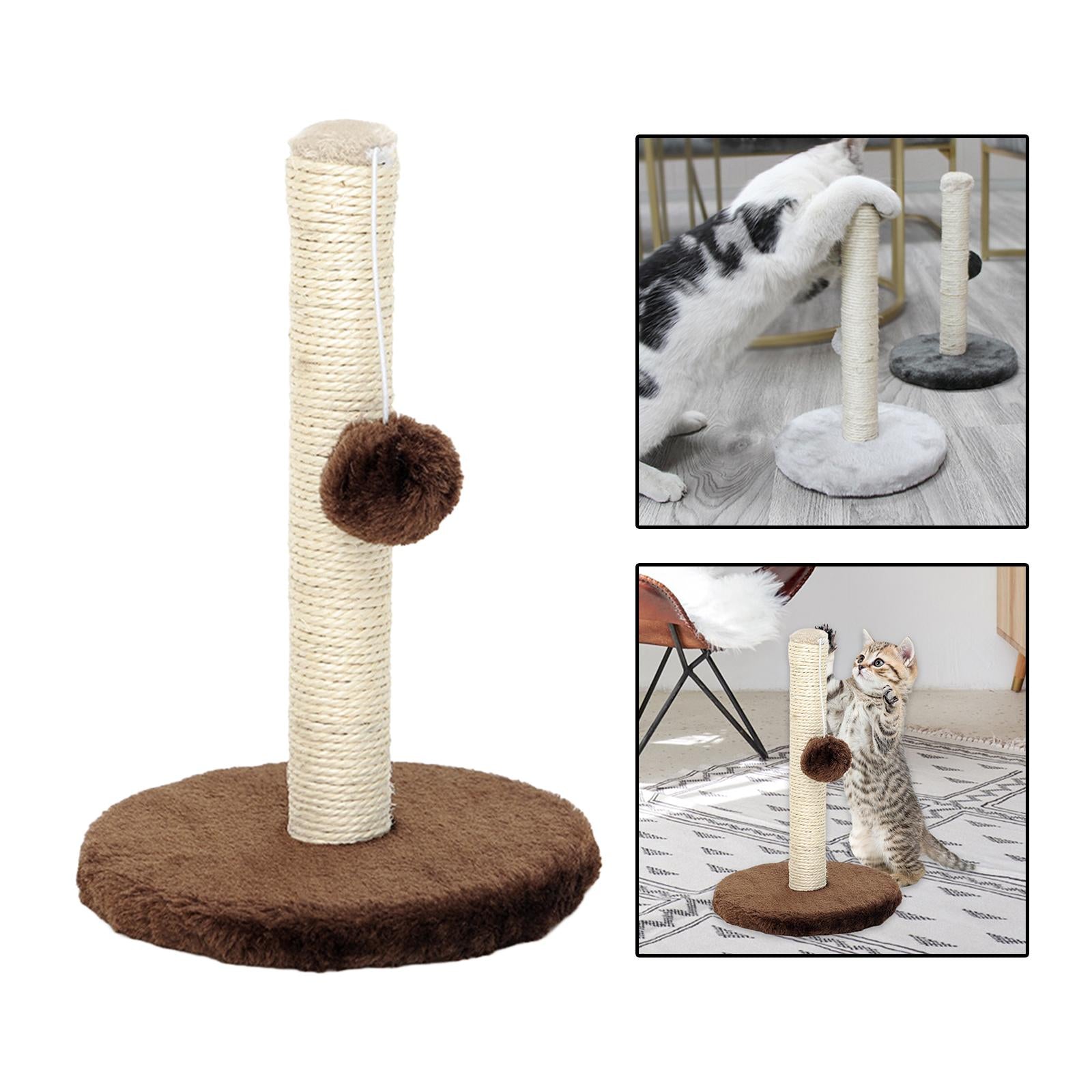 Cat scratching Kitten Cats Scratcher Scratch Poles Climbing Tree Grey