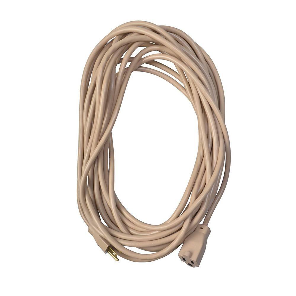 Southwire 40 ft. 163 Gauge Light Duty General Purpose SJTW Outdoor Beige Extension Cord 385