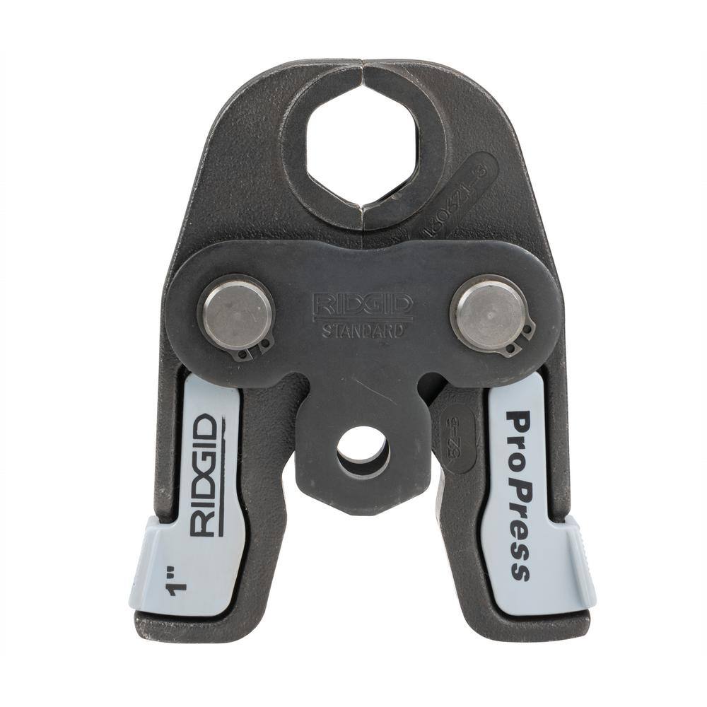 RIDGID ProPress Standard 1 in. Press Tool Jaw for Copper and Stainless Pressing Applications for Standard Series Press Tools 76662