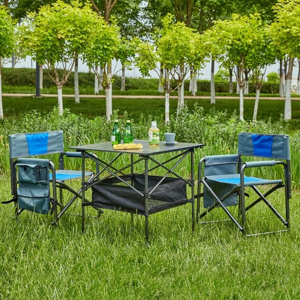 3Piece or 5Piece Folding Table and Chairs Set