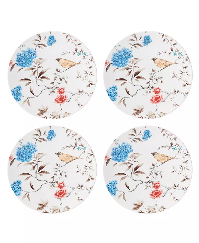 Lenox Sprig and Vine Accent Plate Set 4