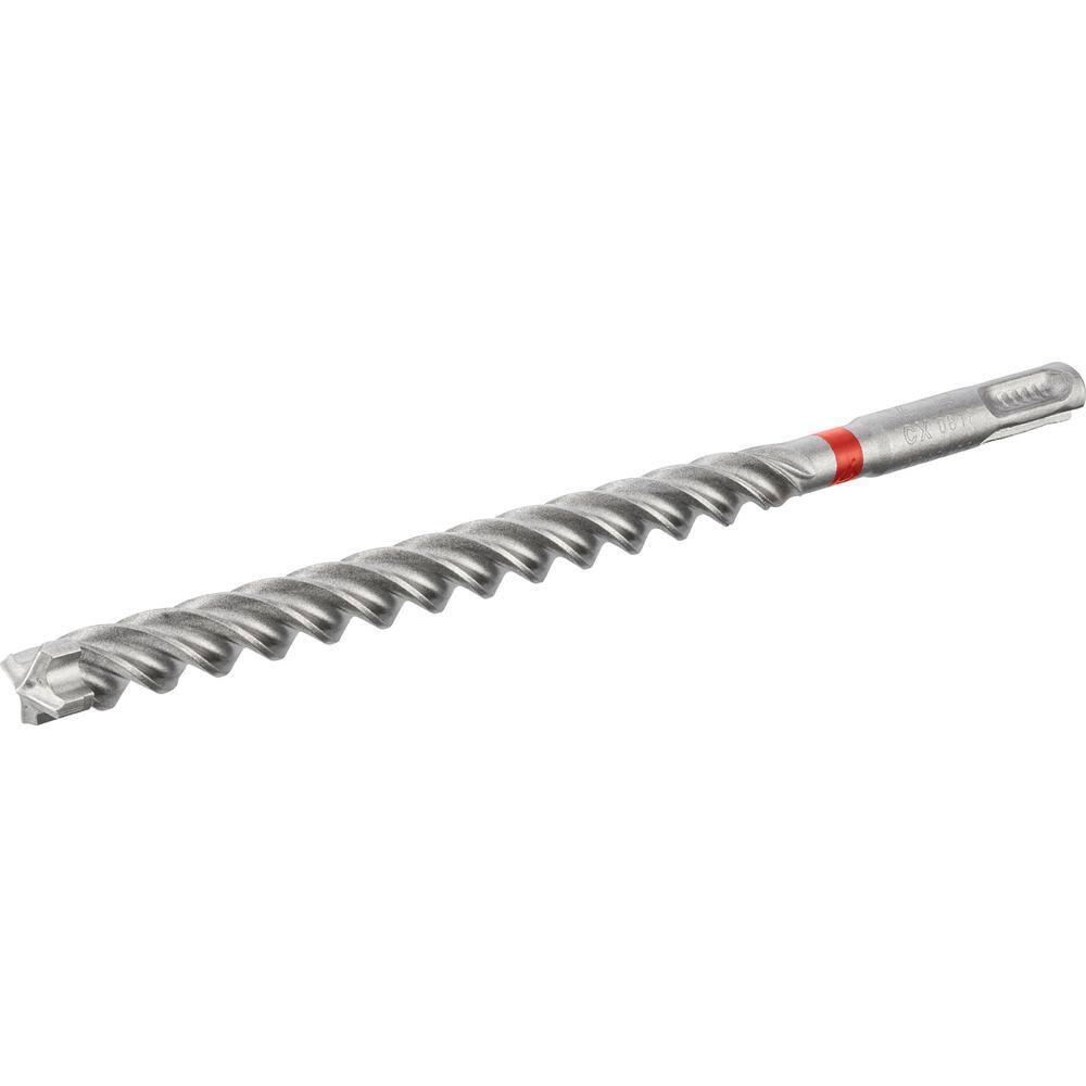 Hilti 1116 in. x 12 in. TE-CX SDS-Plus Carbide Hammer Drill Bit for Masonry and Concrete Drilling 2206739