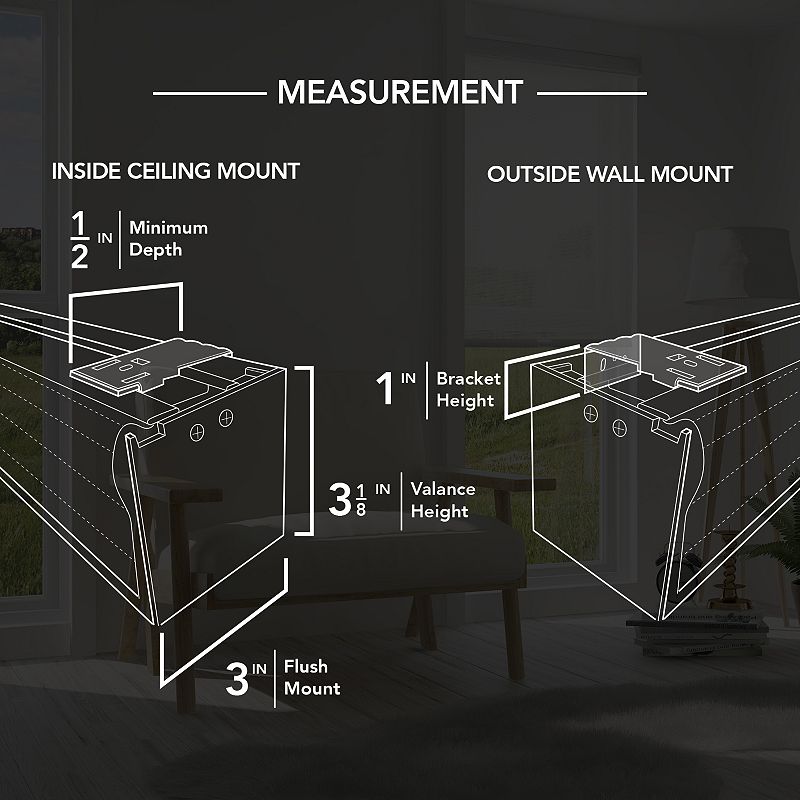 Chicology Cordless Solar White Roller Shade 48X72