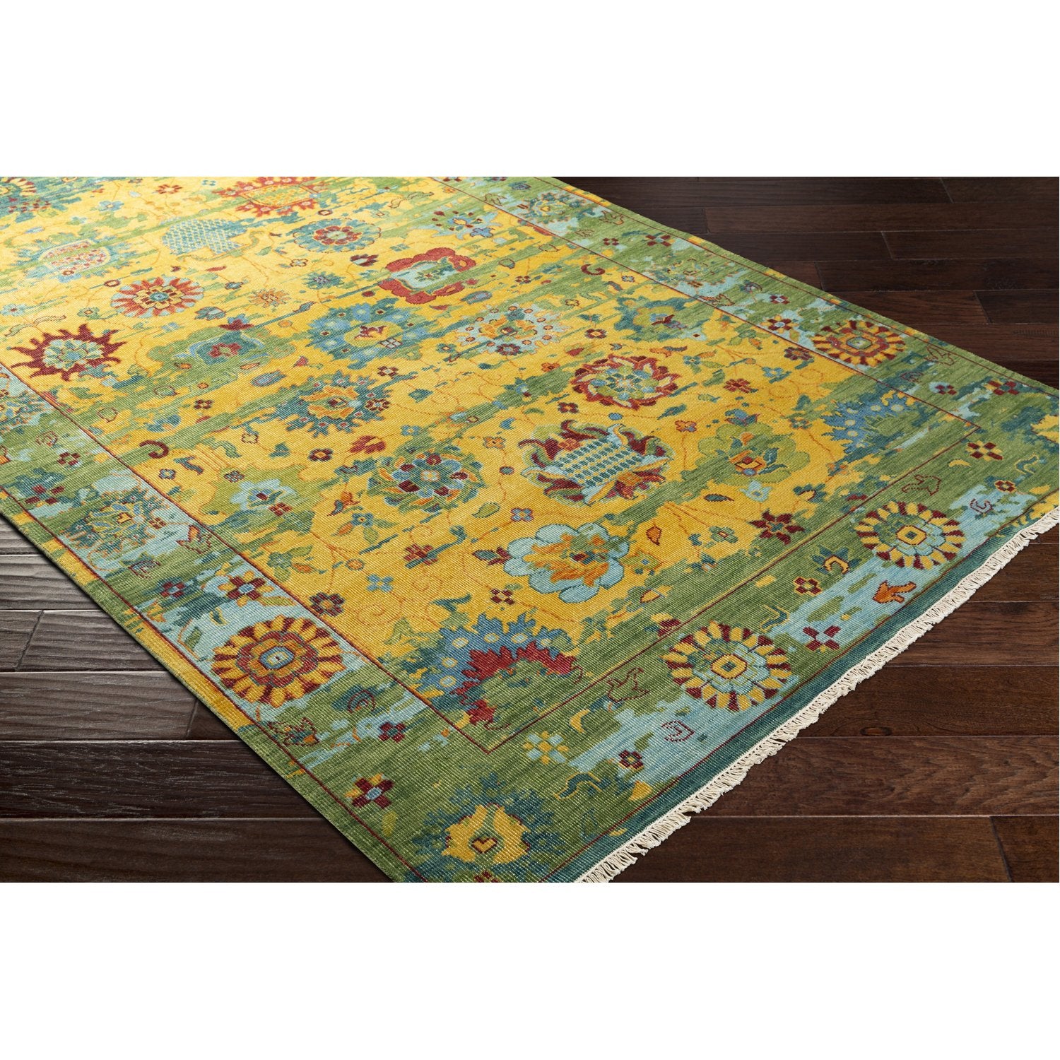 Festival rug in Bright and Grass