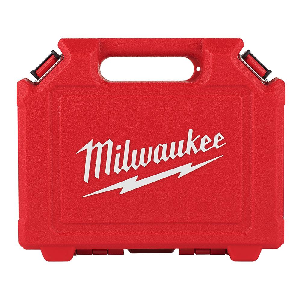 Milwaukee SHOCKWAVE™ Impact Duty™ 1/2 Drive Metric Standard 6 Point Socket Set， 14pc ;