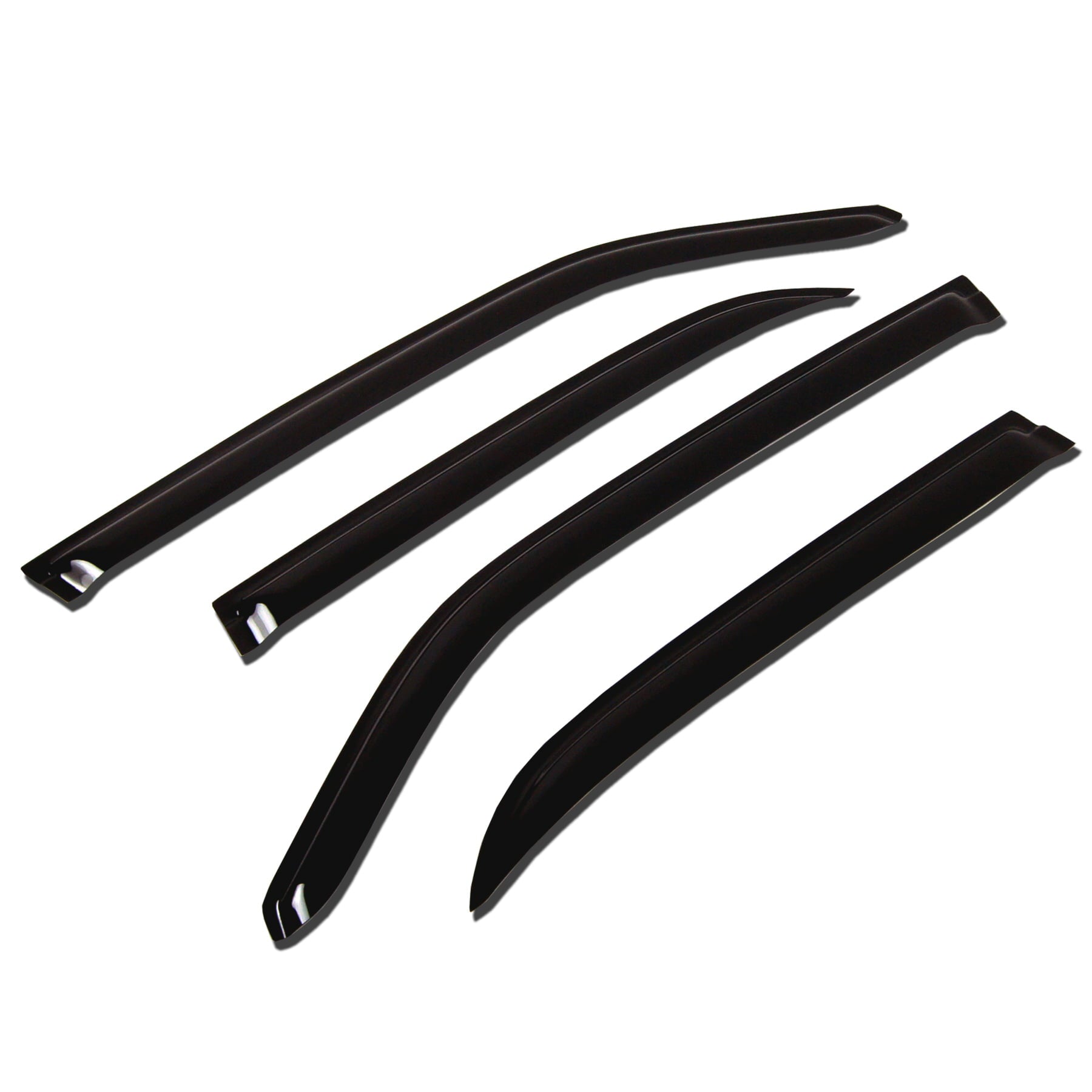 TuningPros WV-071 Window Visor For 2000-2005 Chevrolet Impala - Outside Mount 4 Pcs Set