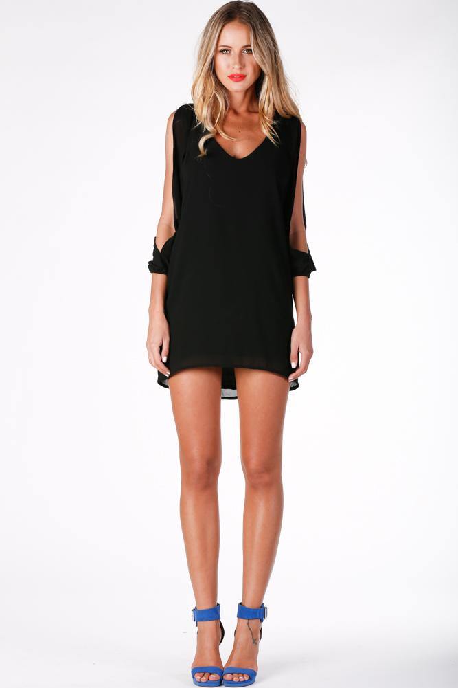 London Calling Dress Black