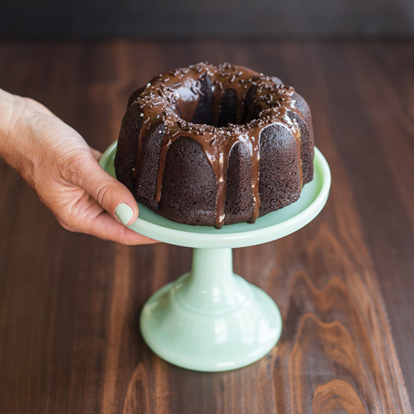 Nordic Ware Red 3 Cup Formed Bundt Pan