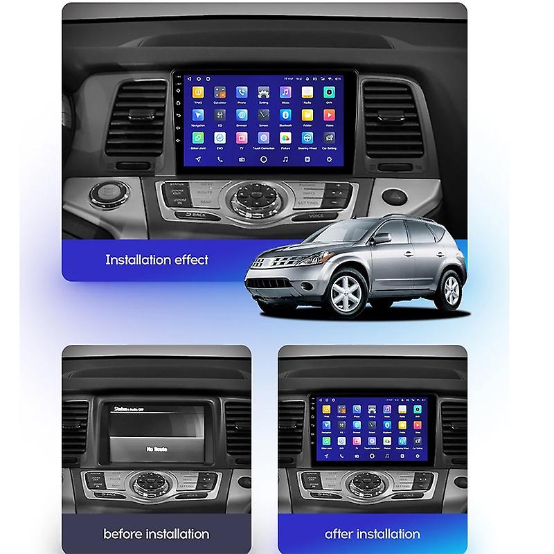 Carplay DSP 2din Car Radio Multimedia Video Player Navigation GPS For Nissan Murano Z50 2002 - 2015