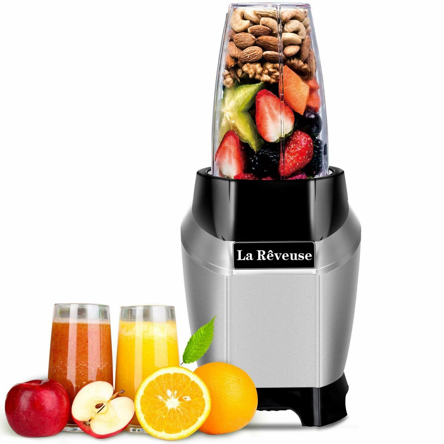 Maheswara Store USA New Professional High Speed 600W Personal Blender Mixer with 20 oz BPA Free Bott