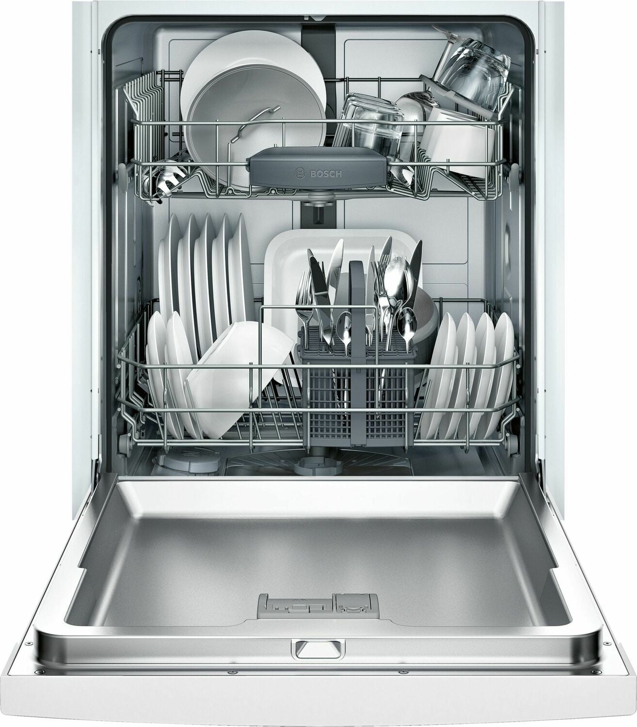 Bosch SGE53X52UC 300 Series Dishwasher 24'' White Sge53X52Uc