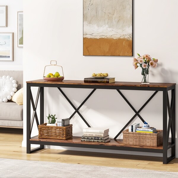 70.9 Inch Extra Long Console Table Sofa Table