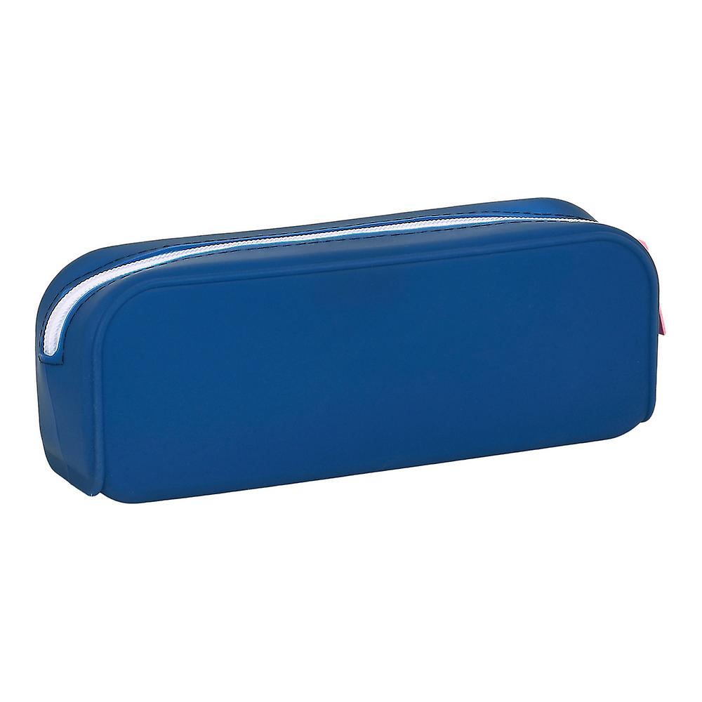 Trousse d'écolier Benetton Corazones Blue marine (18.5 x 7.5 x 5.5 cm)