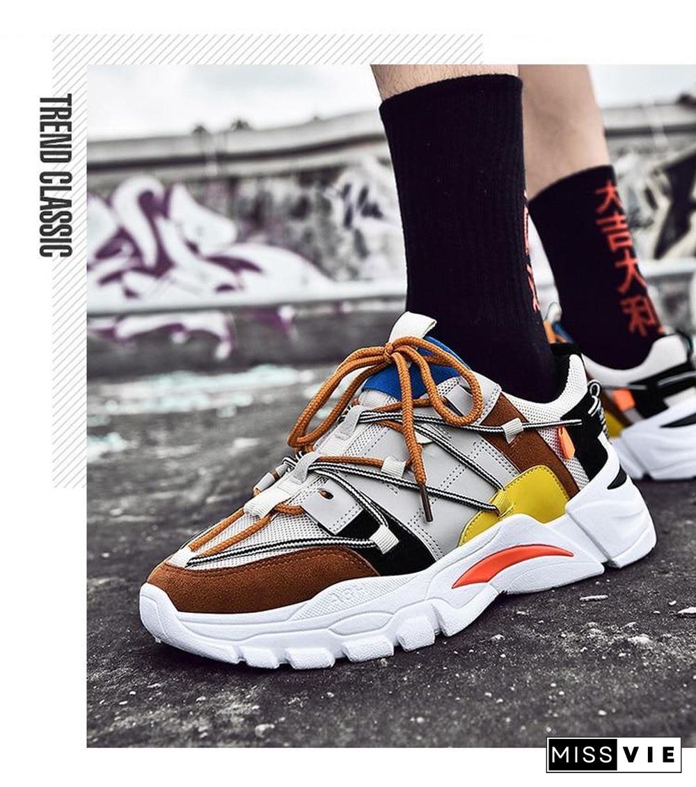 Men Casual Shoes Ins Brand Sneakers For Men Light Outdoor Mesh Fashion Sneakers Vulcanized Shoes Zapatillas