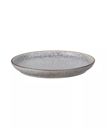 Denby Studio Craft Grey 4 Piece Medium Coupe Plate Set