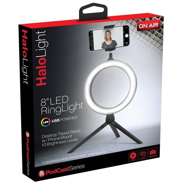 Led Ring Light With Tripod Stand amp Phone Holder