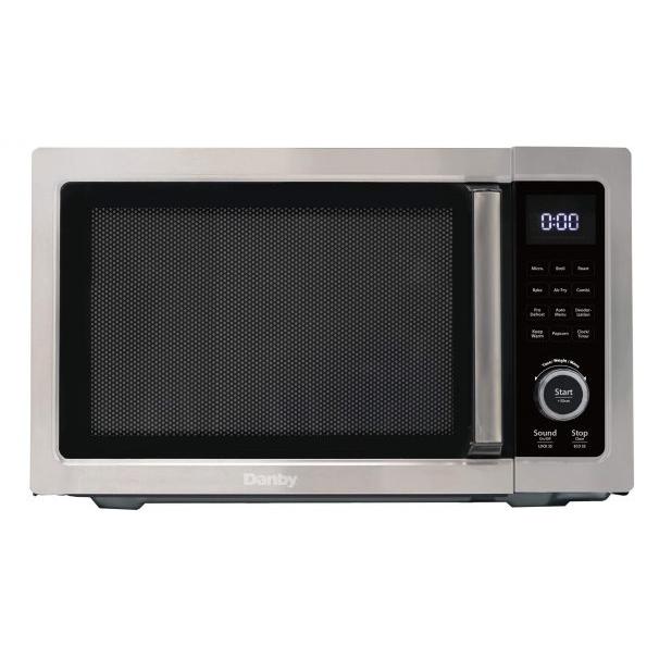 Danby 1.0 cu. ft. Countertop Microwave Oven with Air Fry DDMW1060BSS-6