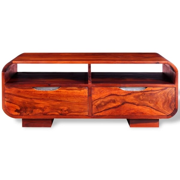 vidaXL Coffee Table Solid Sheesham Wood 35.4